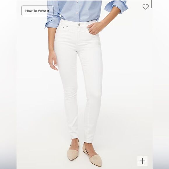NWT J crew factory 9" mid-rise skinny jean in signature stretch - Picture 1 of 7